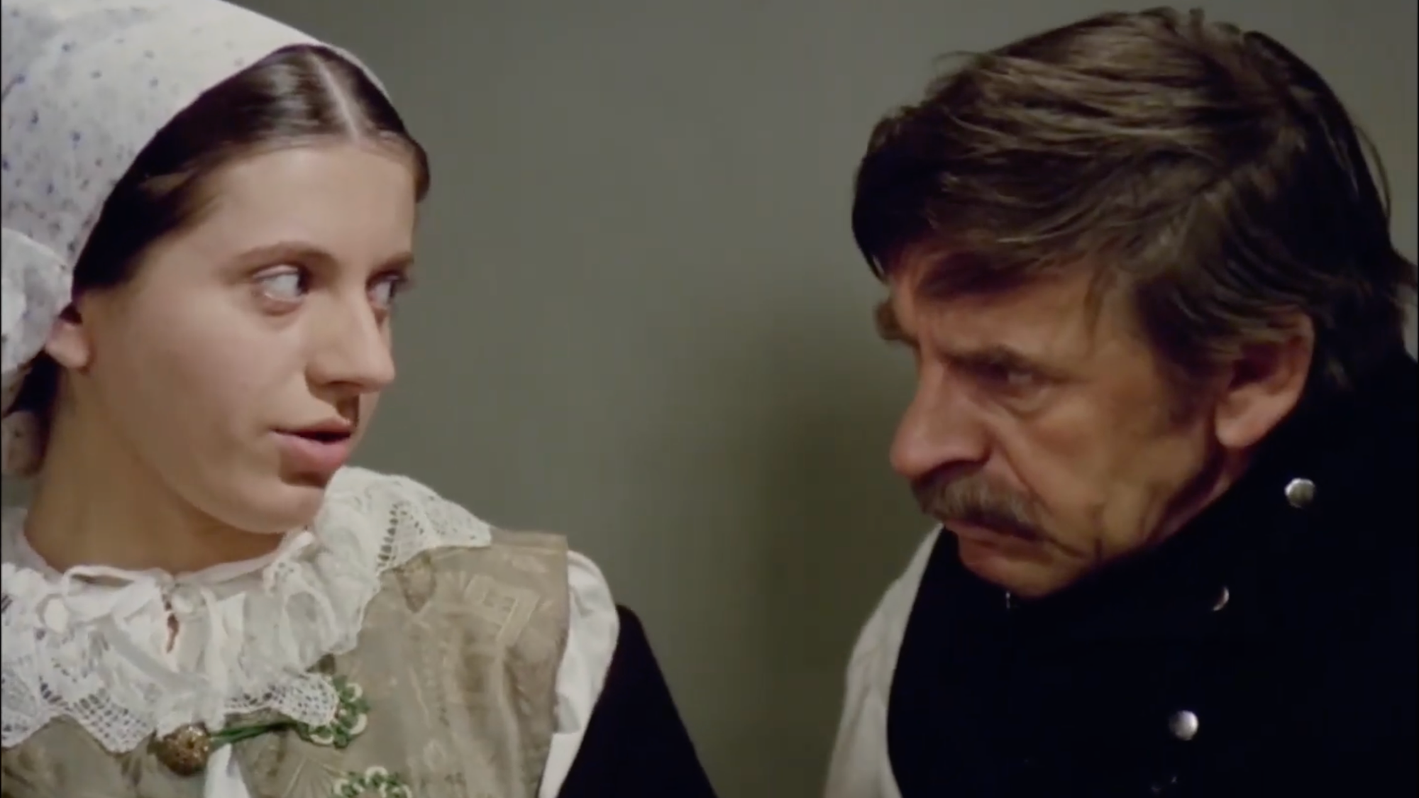 Zuzana Kronerová s otcom Jozefom Kronerom vo filme Sváko Ragan. 