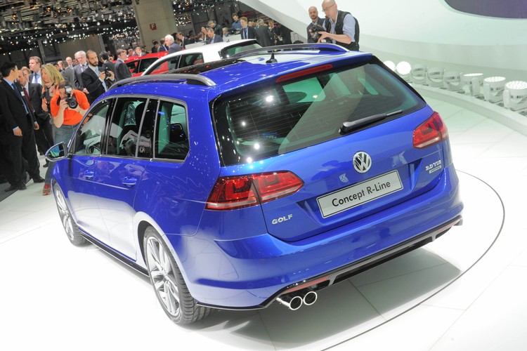 Volkswagen Golf 7 variant мокап