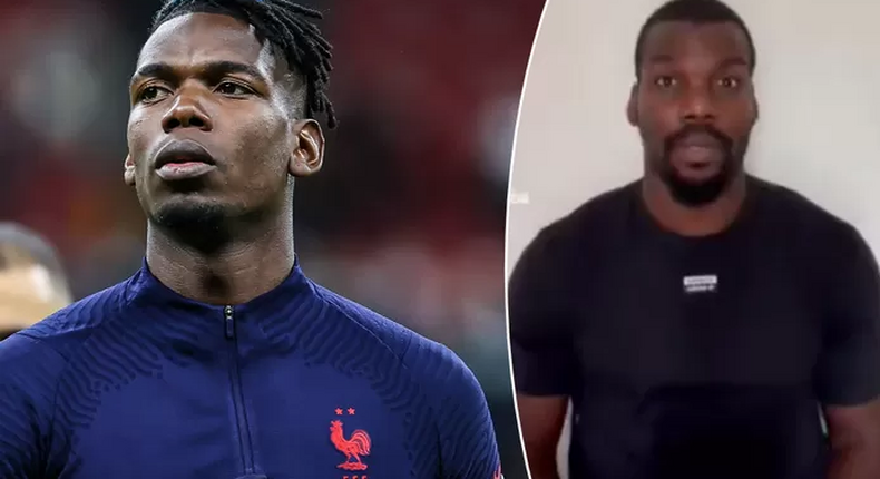 Paul Pogba et son frère aîné Mathias