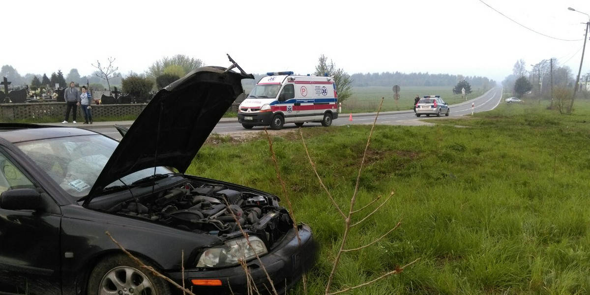 Rodzinna kłótnia przyczyną wypadku