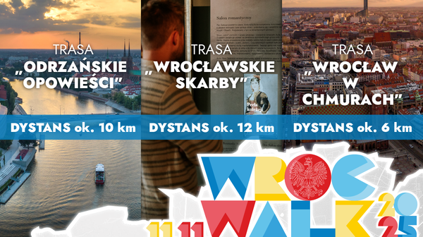 W tym roku na uczestników czekają trzy zupełnie różne szlaki, każdy odkrywający inne oblicze Wrocławia.