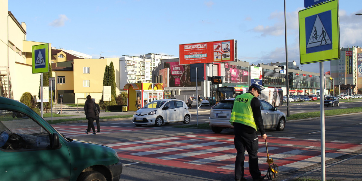 Wypadek na przejściu na ul. Rejtana w Rzeszowie