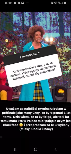 Story Zosi Zborowskiej/Fot. Instagram