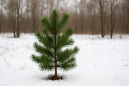 wycinka choinki z dzialki - mozna zaplacic kare