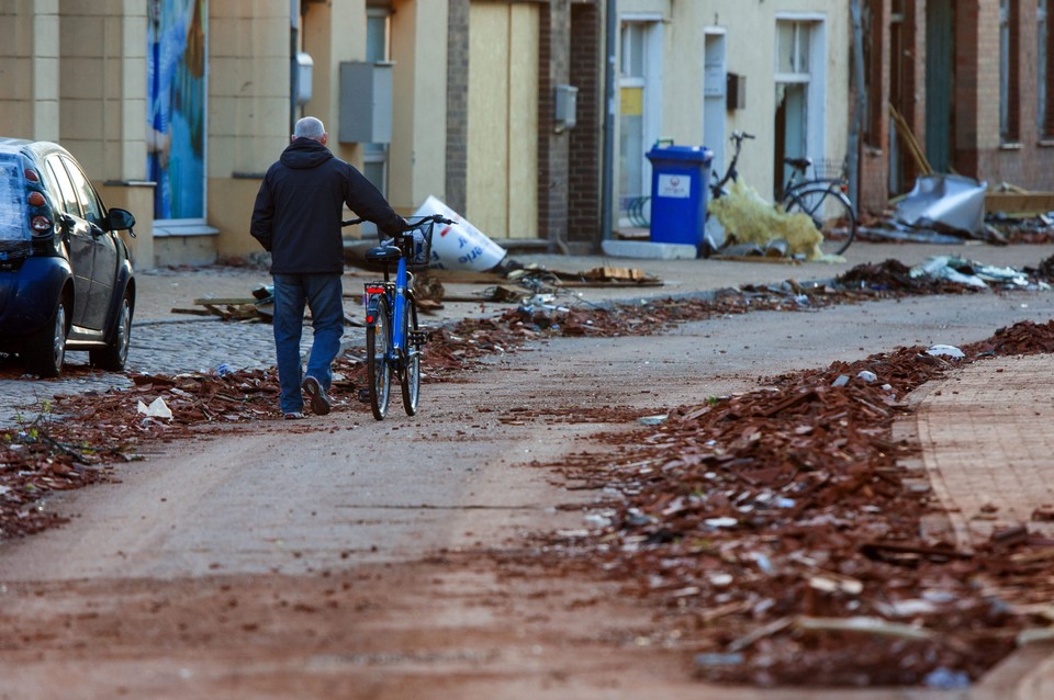 GERMANY STORM AFTERMATH (Aftermath of storm in Germany )