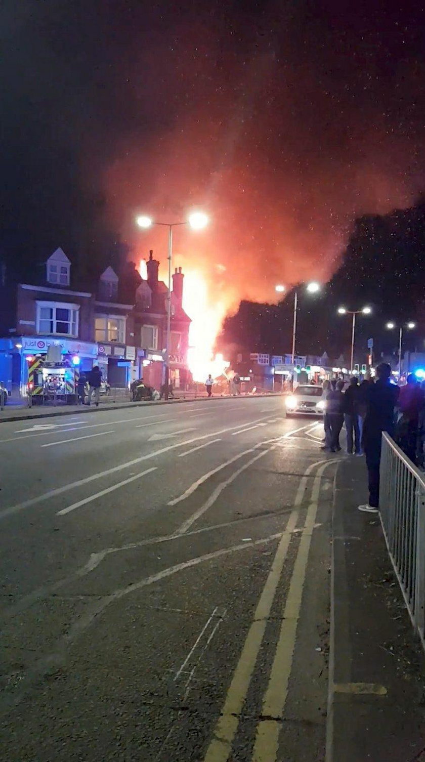Eksplozja w polskim sklepie w Leicester