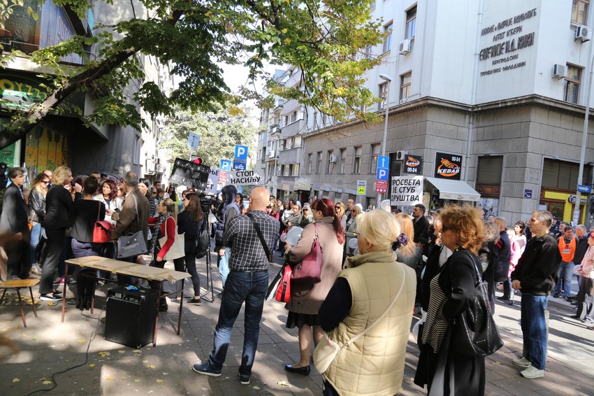 Zbog protesta blokirane i ulice