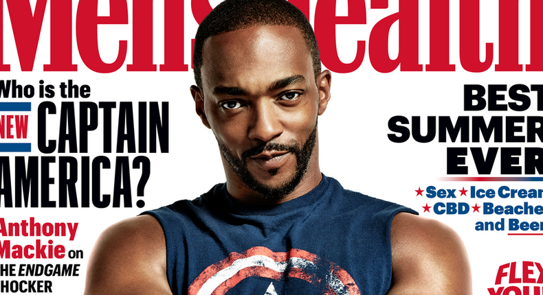 Get Anthony Mackie's Captain America Shirt