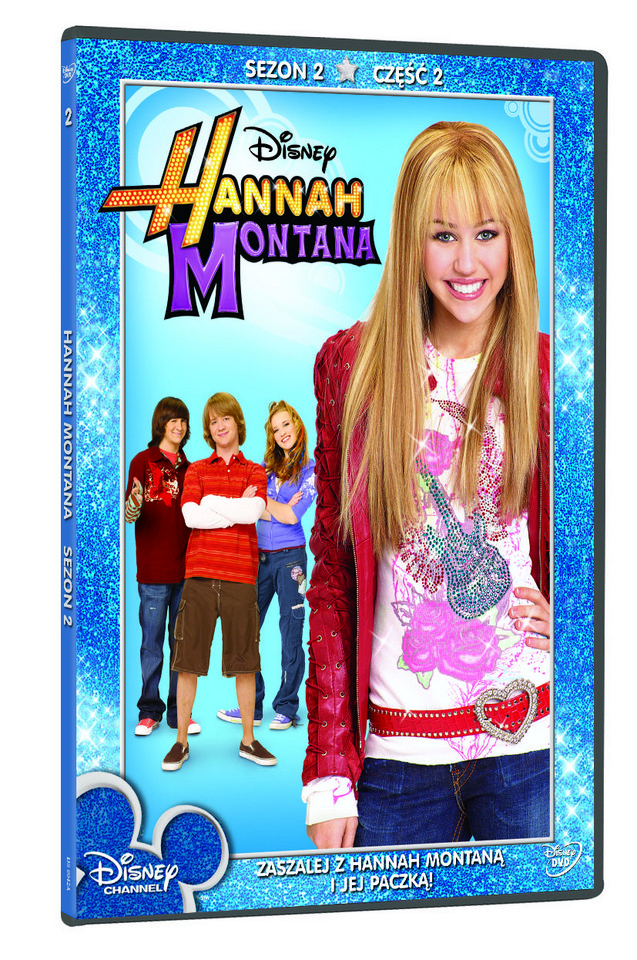 Okładka wydania DVD 2. sezonu "Hannah Montana"