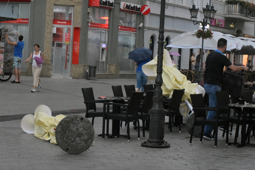 Novi Sad je prošlog leta pogodila superćelijska oluja