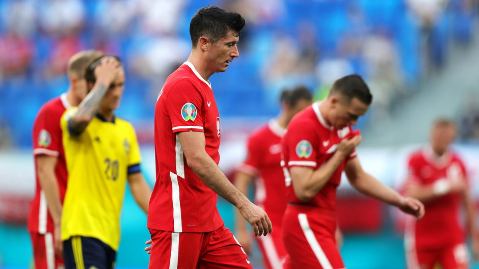 Robert Lewandowski w barwach polskiej reprezentacji