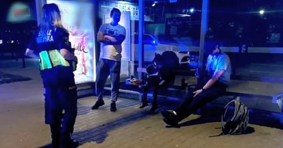 Przykry widok na stołecznym przystanku. "Pięciolatka przysypiała na ławeczce"