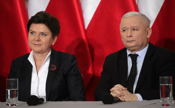 Beata Szydło i Jarosław Kaczyński