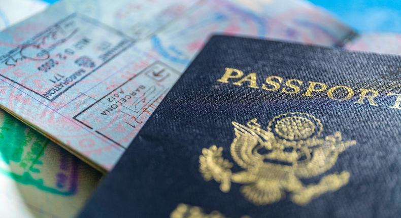 A US passport.Tetra Images/Getty Images