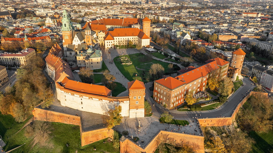 Zamek na Wawelu w Krakowie