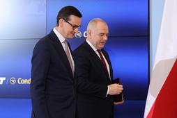 Mateusz Morawiecki i Jacek Sasin.