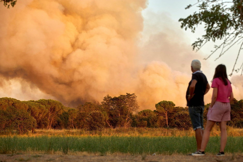 Ponad 300 strażaków zmaga się z pożarem 1,6 tys. ha lasów