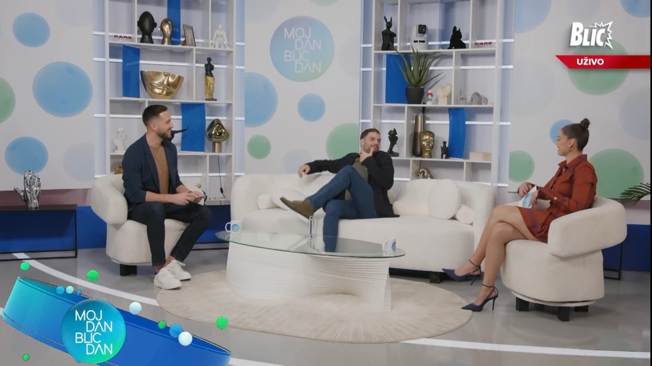 Milan Marić u Blic danu