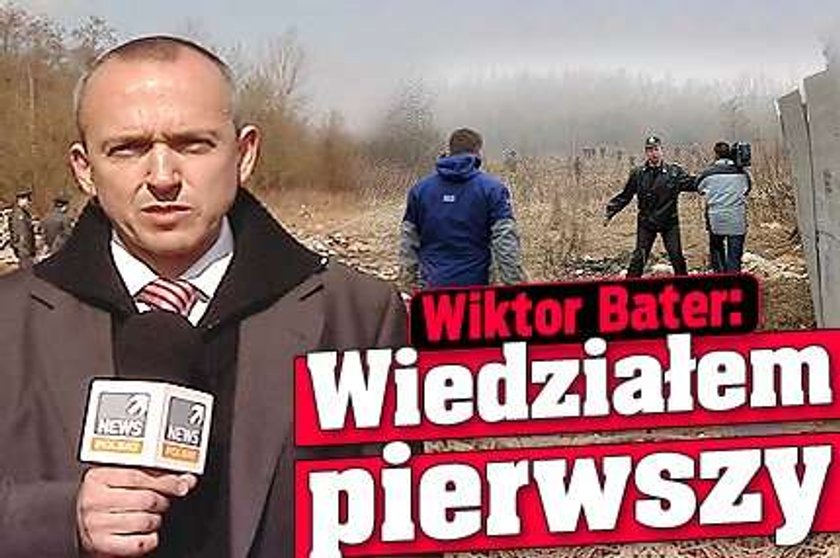 Bater: Wiedziałem pierwszy