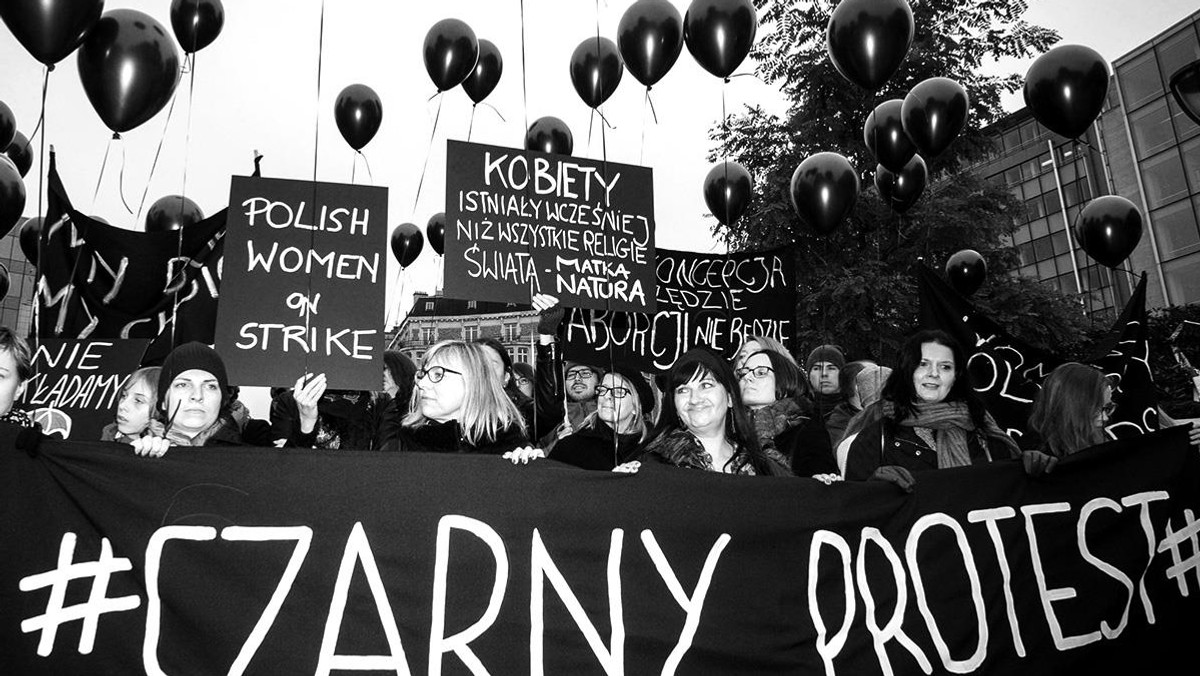 czarny protest