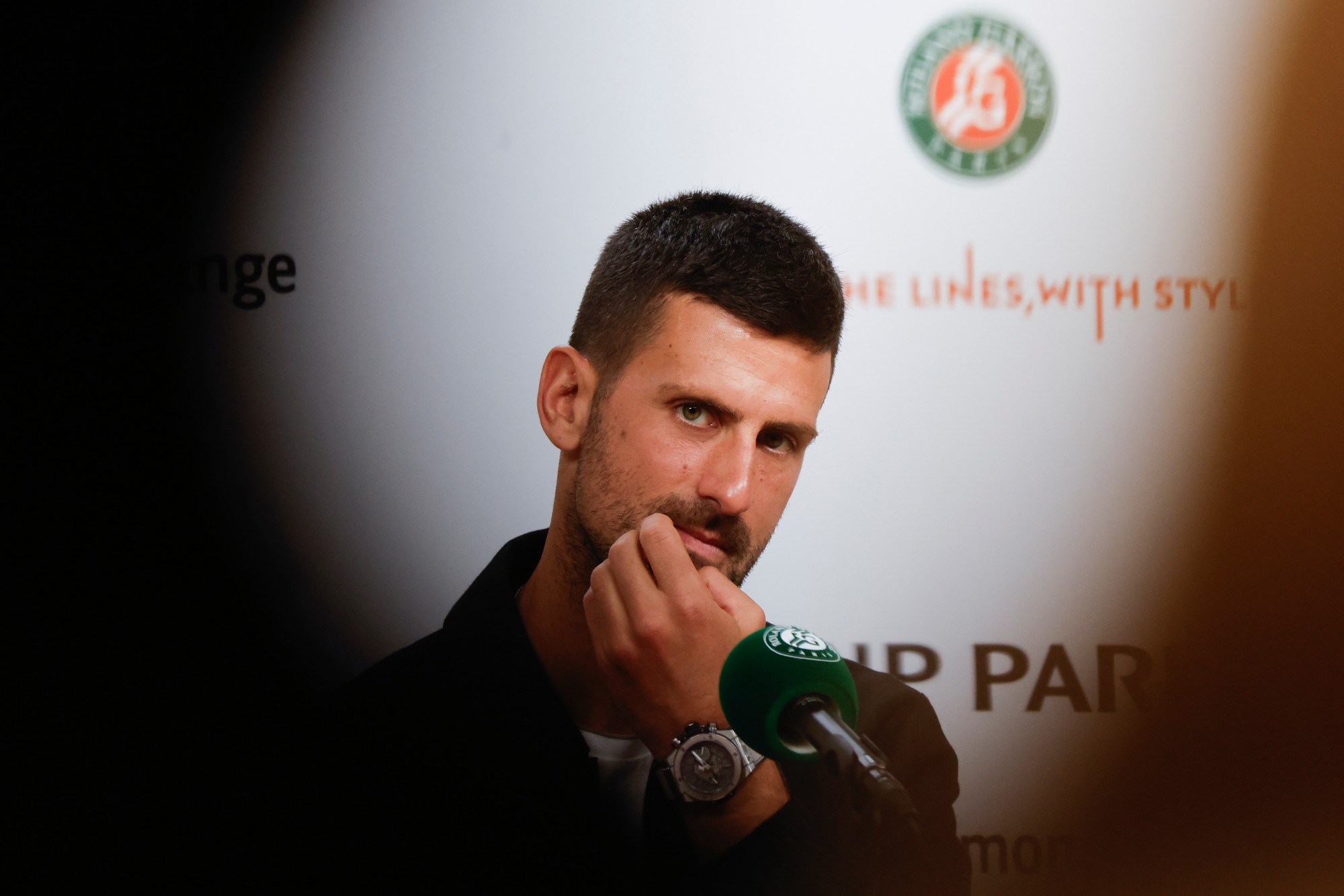 Srbský tenista Novak Djokovič