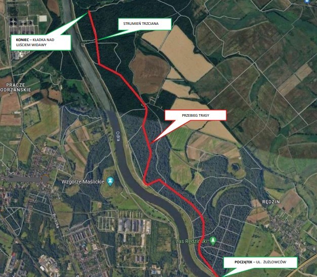 Las Rędziński doczeka się świetnej drogi rowerowej