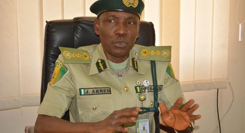 Controller-General Nigerian Correctional Service, Ja’afaru Ahmed. [Premium Times]