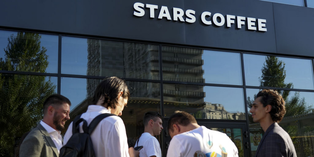 Zamiast Starbucksa w Rosji działa Stars Coffee