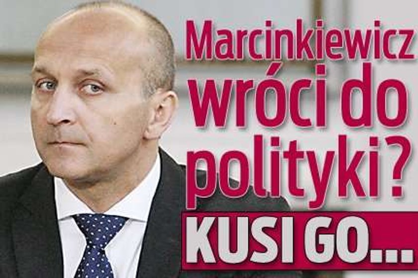 Marcinkiewicz wróci do polityki? Kusi go...