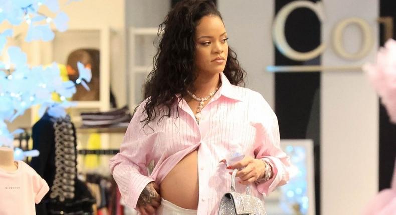 Rihanna Pregnancy Fashion