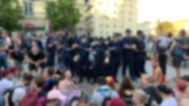 Policja publikuje swój film z manifestacji w obronie Margot. "Nie będzie tolerancji dla takich zachowań"