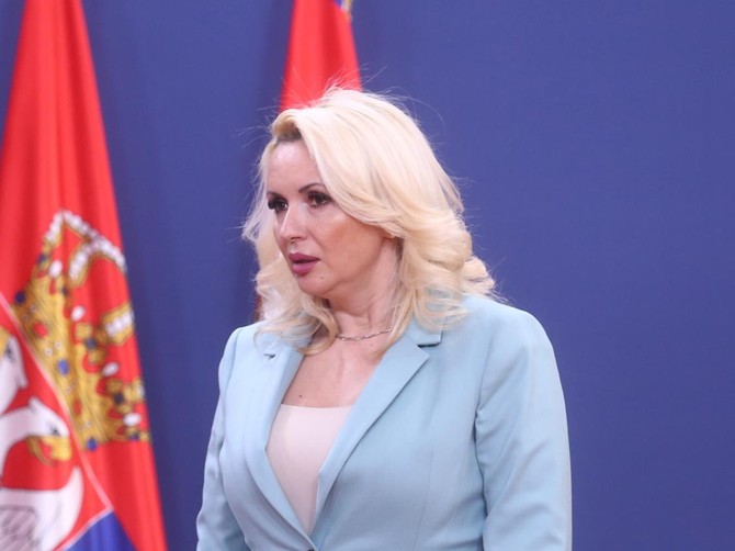 Dr Darija Kisić Tepavčević na konferenciji za medije