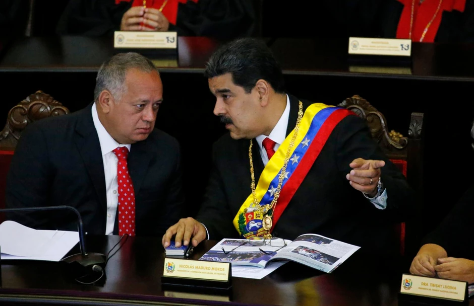 Cartel de los Soles Diosdado Cabello, Maduro 1 fot Tanjug AP