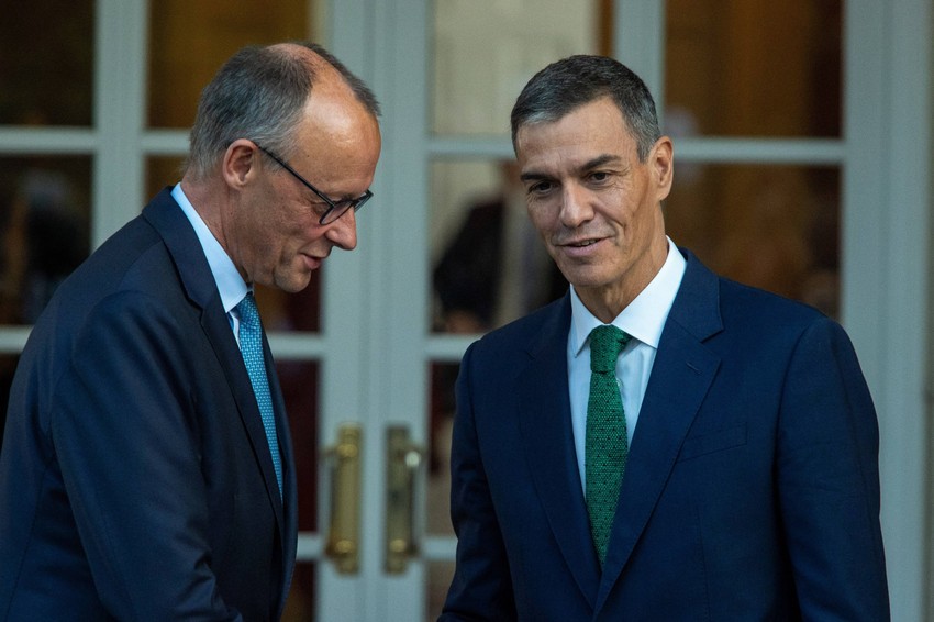 Fridrih Merc i Pedro Sančez