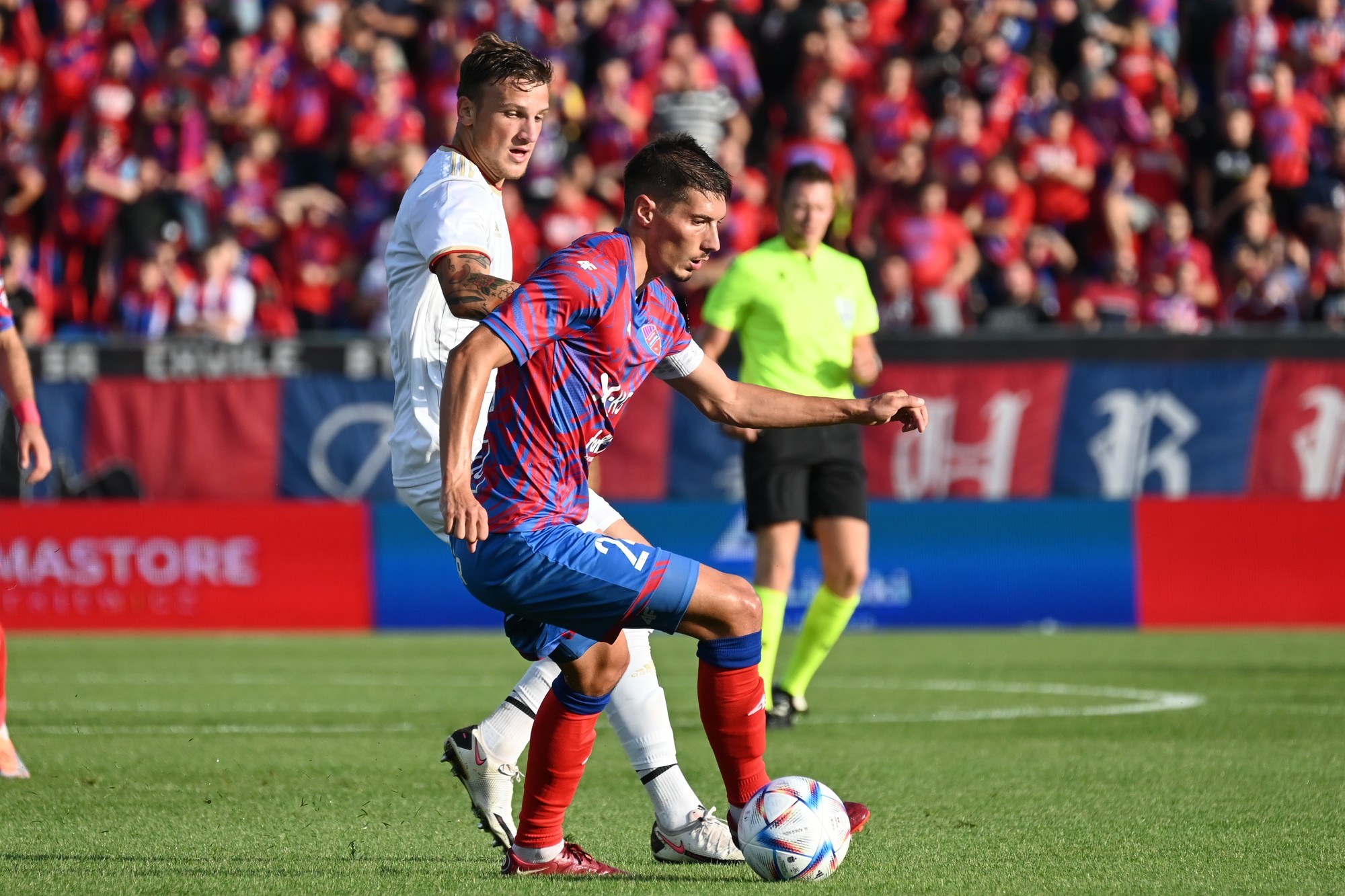 Odvetný zápas EKL: Raków Čenstochová - FC Spartak Trnava.