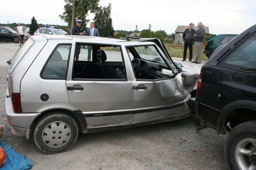 Pijak staranował rowerzystę!