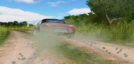 Screen z gry "X Motor Racing"