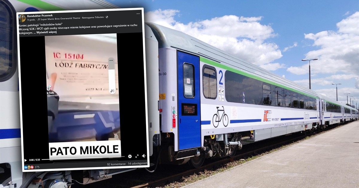 Konduktor pokazał patologię w pociągu. Trudno uwierzyć, kto znalazł się wśród wandali