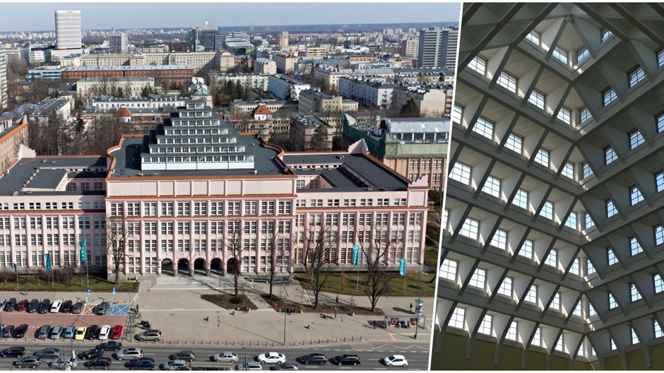 Budynek Główny SGH w Warszawie - charakterystyczny gmach znany jako symbol uczelni