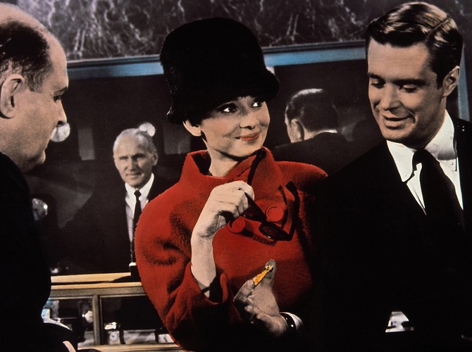 Audrey Hepburn w filmie 'Śniadanie u Tiffany'ego'