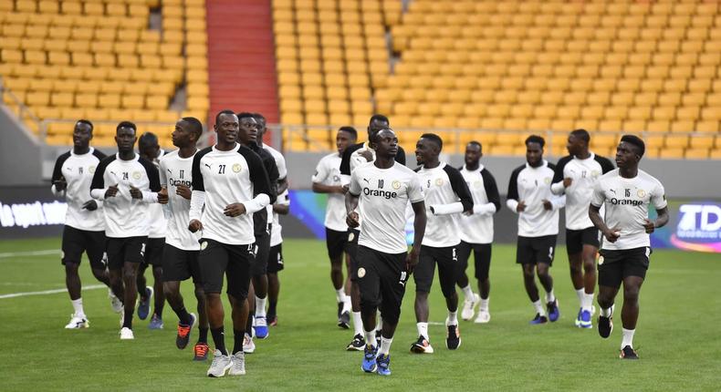 Les Lions de la Téranga foulent la pelouse du stade Abdoulaye Wade pour le première fois, samedi 26 mars 2022