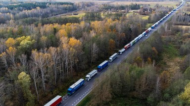 Gigantyczna kolejka tirów przy granicy z Ukrainą. Korek na dwa tygodnie