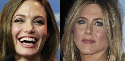 Angelina Jolie śmieje się z Jennifer Aniston