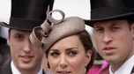 Książę William i księżna Catherine na wyścigach konnych w hrabstwie Surrey