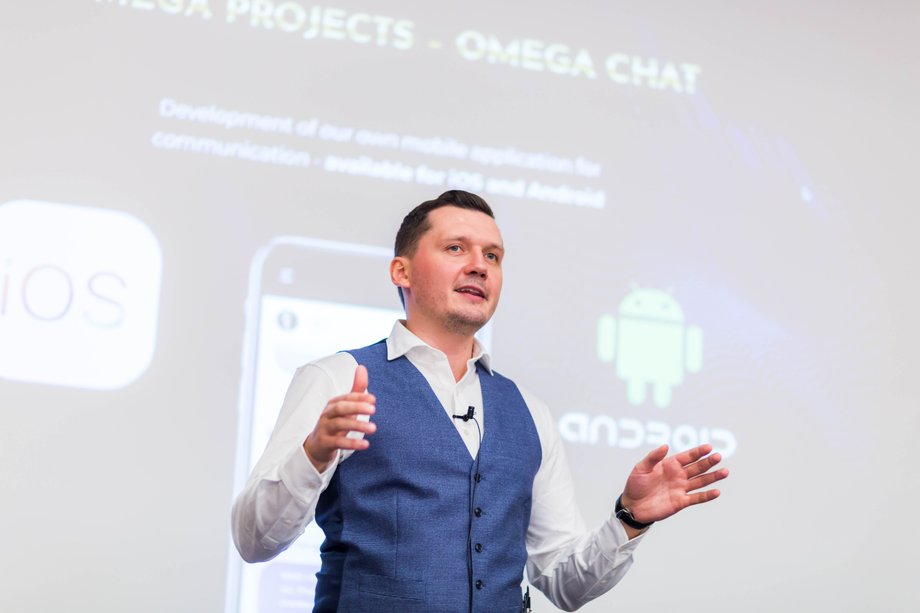 Łukasz Bożek, CFO Omega Group