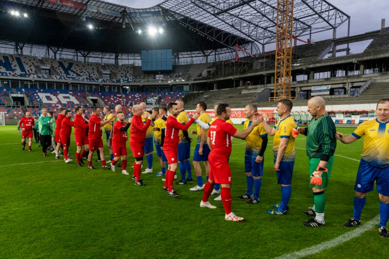 Mecz Śląscy Oldboje – Dziennikarze na Arenie Zabrze