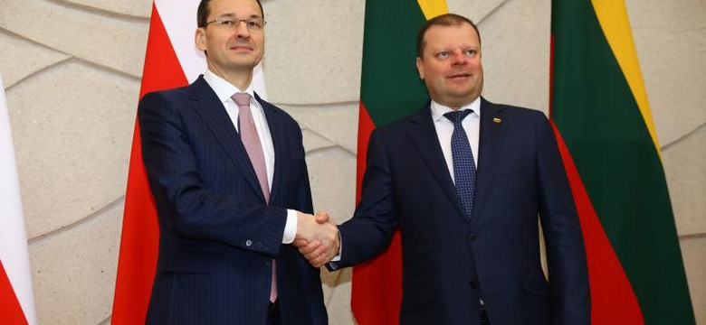 Premier Morawiecki: Dziękuję Litwie za wsparcie w sporach, które toczymy w UE