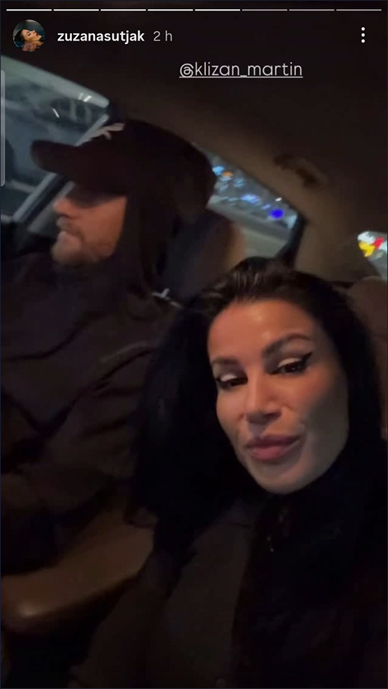 Martin Kližan a Zuzana Šutjaková.