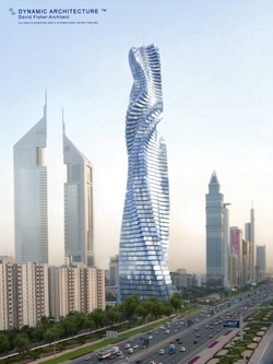 Budynek, który potrafi się obracać