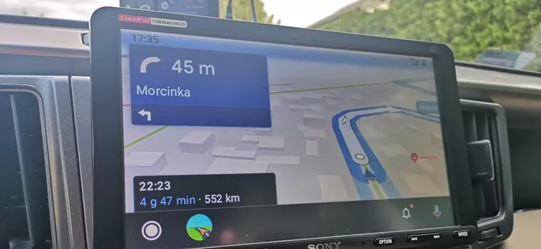 AutoMapa z Android Auto. Ostrzeganie nie tylko przed policją